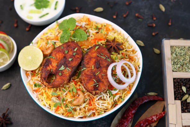 Fish Biryani at Home