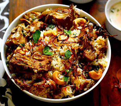 Jackfruit Biryani