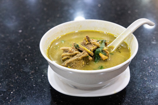 Mutton bone soup